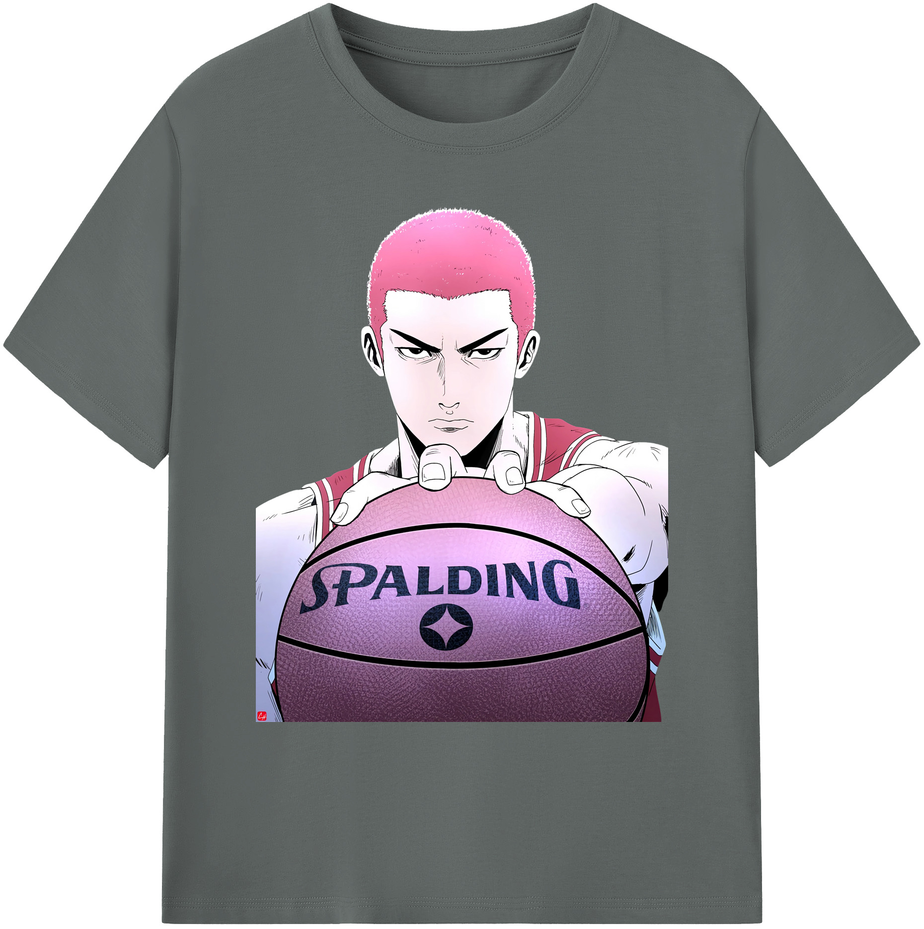 （画像用） SLAM DUNK／スラムダンク 綿100％ メンズ半袖Tシャツ｜肌触りやわらか＆通気性